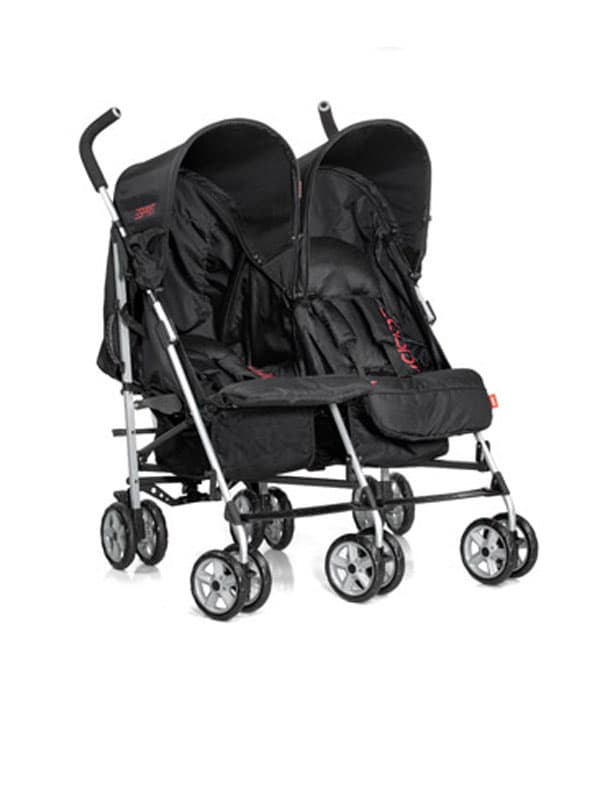 Esprit kolica za blizance Black 143-134047