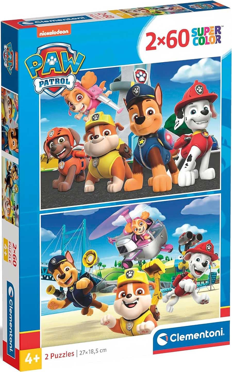Puzzle slagalice 2x60 delova Paw Patrol Clementoni 21623