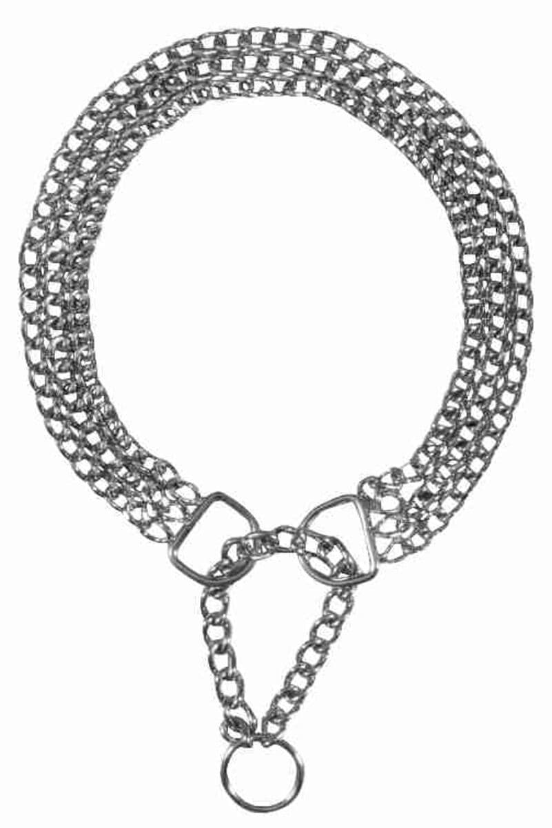 Ogrlica - poludavilica za pse troredna 60cm TRIXIE 2268