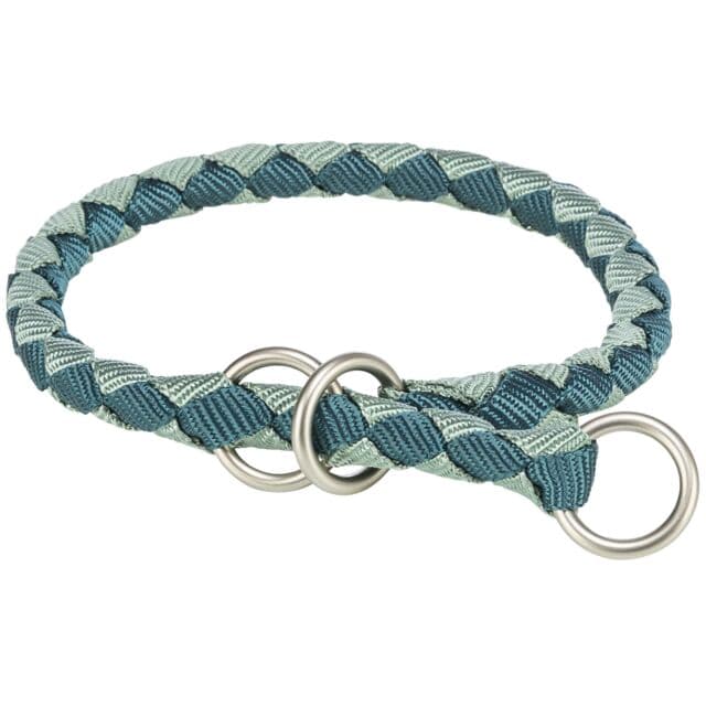 Ogrlica poludavilica za pse 39-45cm Cavo petrol/sage TRIXIE 143832