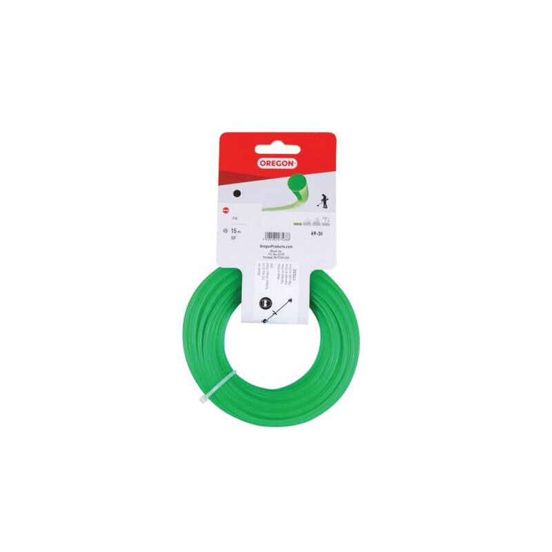 Silk za trimer Oregon, okrugli, zelen 2.0mm x 15m