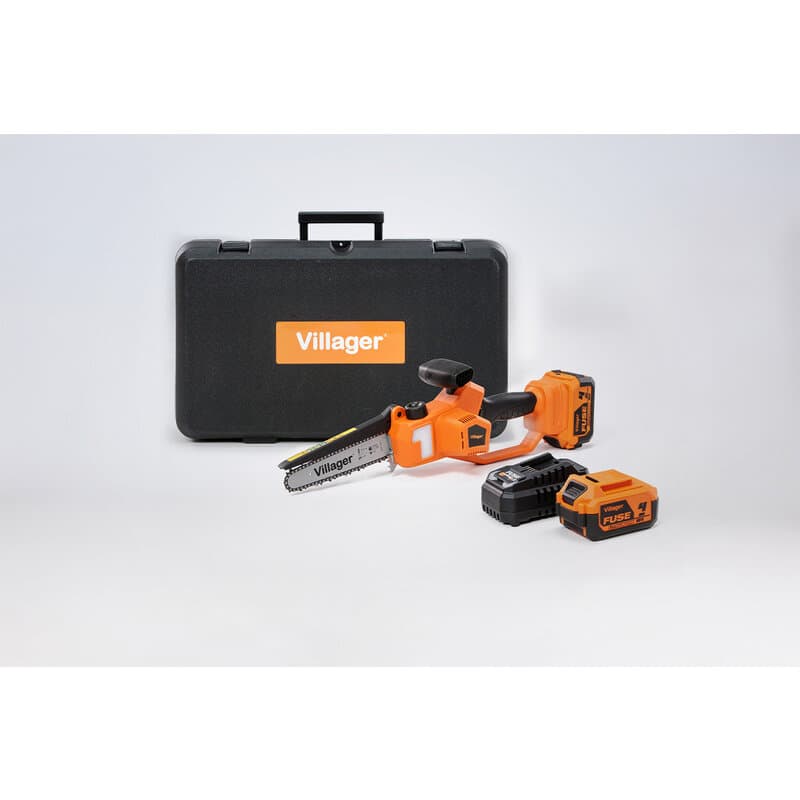 Villager VBT 0620-2BSC FUSE akumulatorska testera 18V, 2x4Ah baterija + punjač