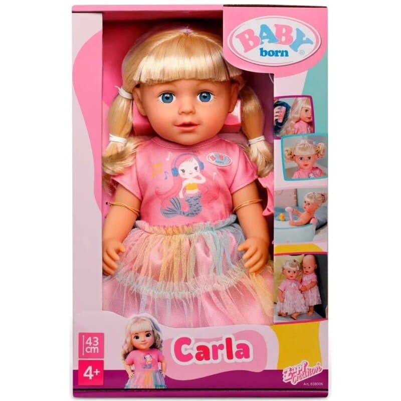 Baby Born Carla lutka 43cm