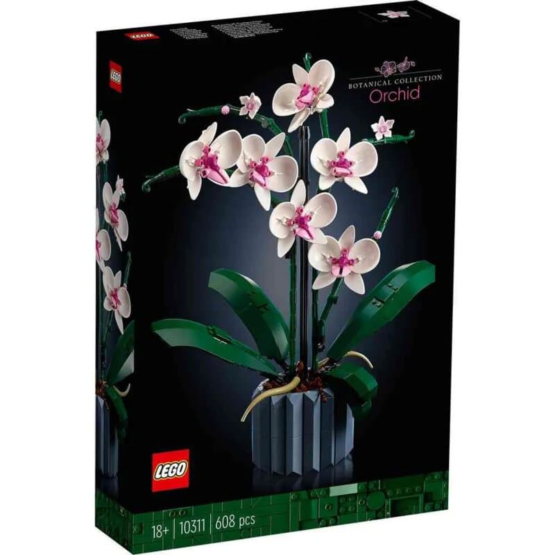 LEGO® Botanical Collection Orchideja - set za odrasle, 608 delova (10311)