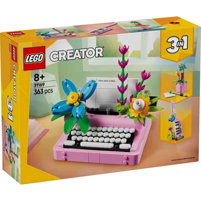 LEGO Creator Pisaća mašina sa cvećem 31169