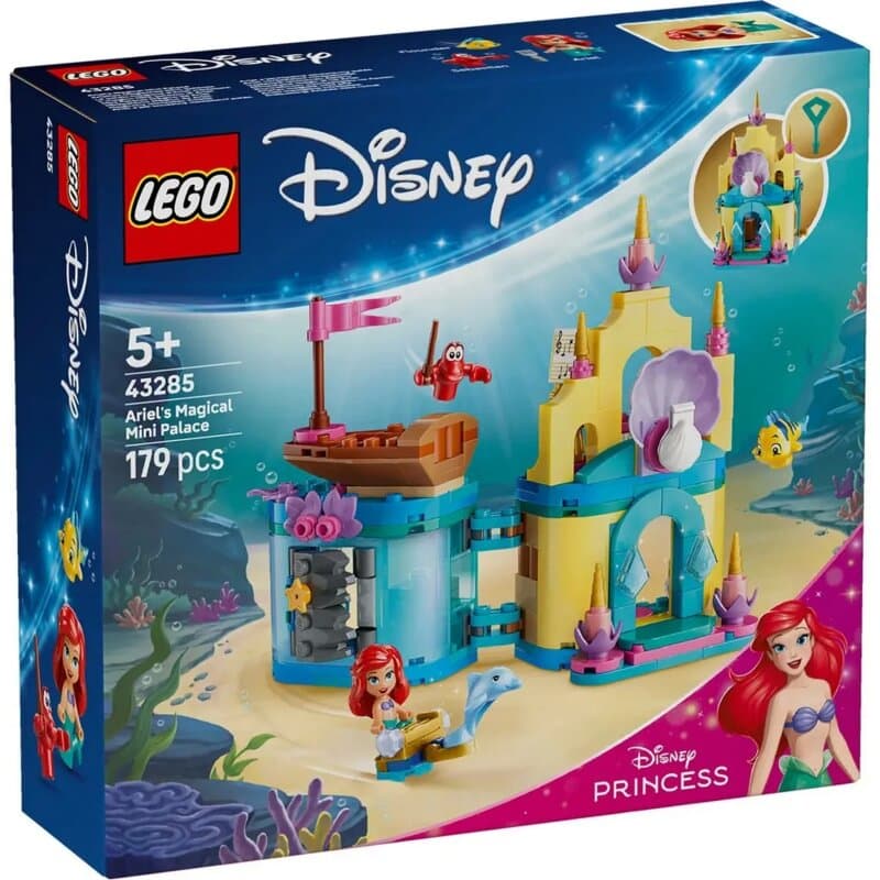 LEGO® Disney Princess Arielina magična mini palata (43285)
