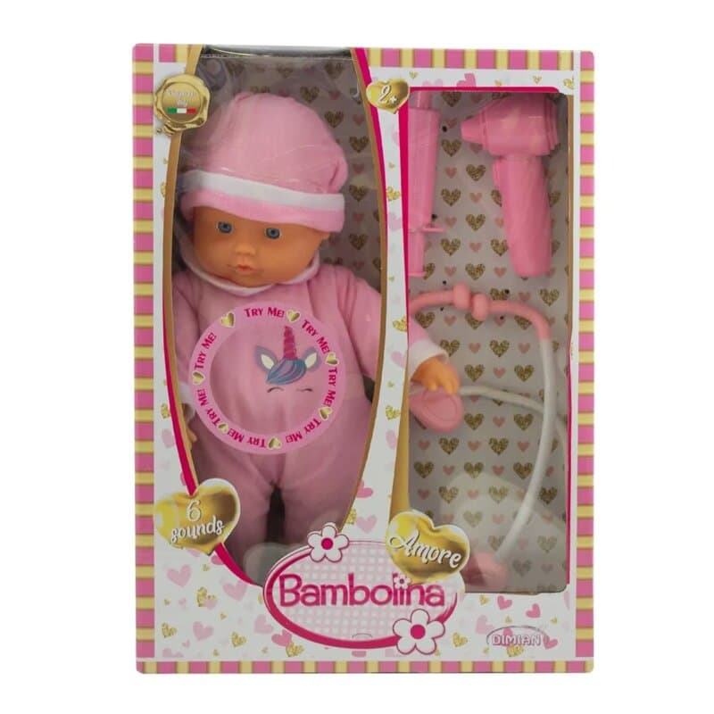 Bambolina Amore Doktor set lutka sa zvučnim efektima