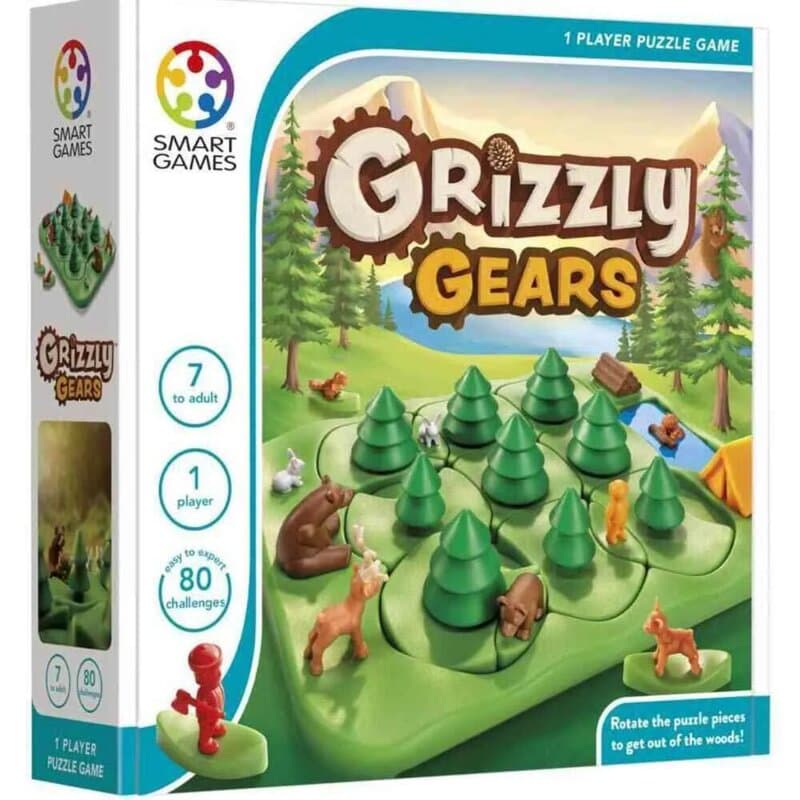 Smart Games Grizzly Gears – edukativna logička slagalica za decu