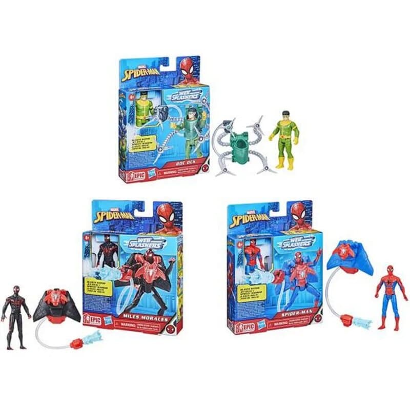 Spiderman Aqua Web Warriors akciona figura 10cm sa vodenim ruksakom