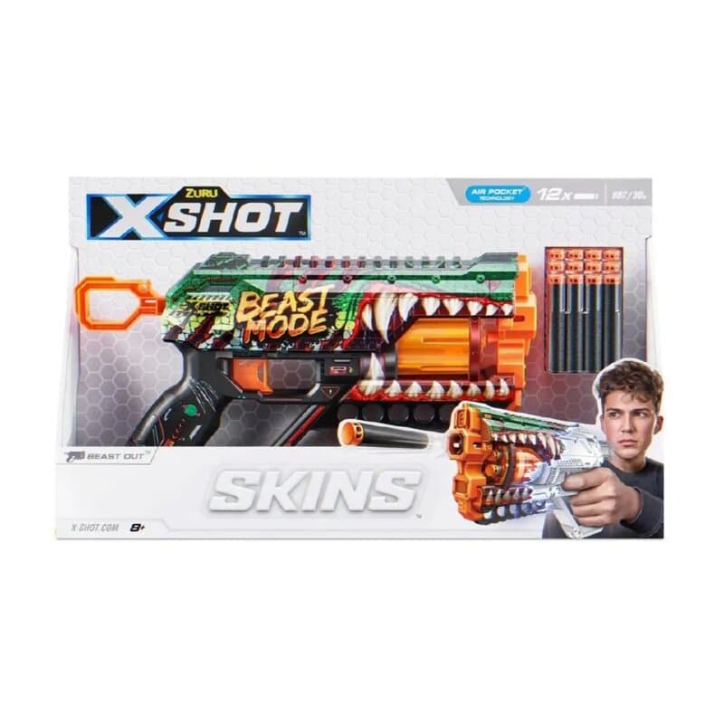 X-Shot Griefer blaster sa rotirajućom cevi