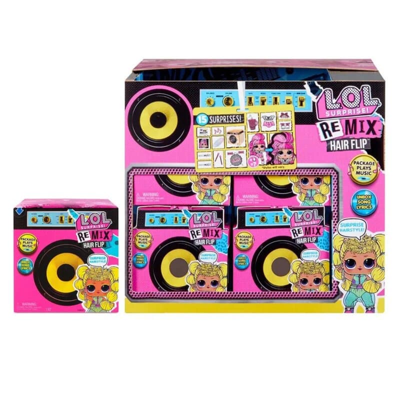 L.O.L. Surprise! Remix Hairflip Tots lutka sa muzičkim iznenađenjem
