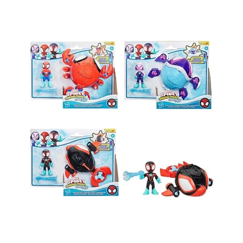 Spiderman Water Webs vozilo sa figurom – vodena akcija