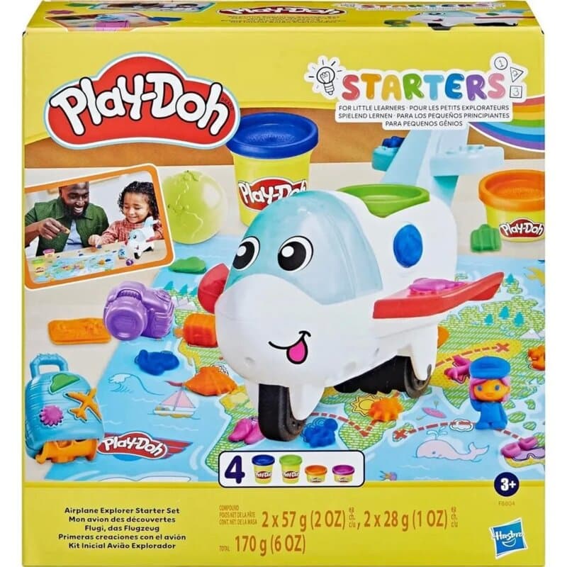 Play-Doh Airplane Explorer Starter Set – set za modelovanje