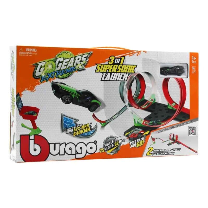 Burago Go Gears Extreme Supersonic staza za autiće