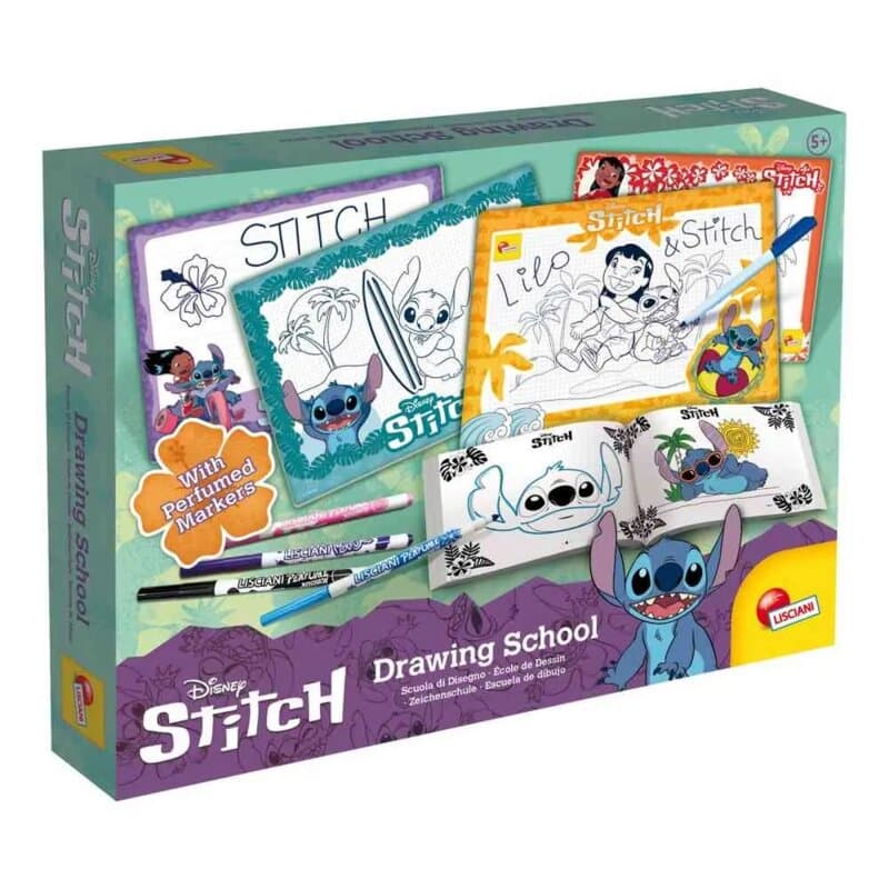 Stitch kreativni set za crtanje sa mirisnim markerima