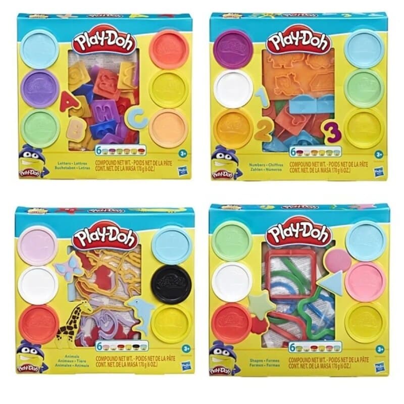 Play-Doh Fundamentals set plastelina za modelovanje, 6 boja