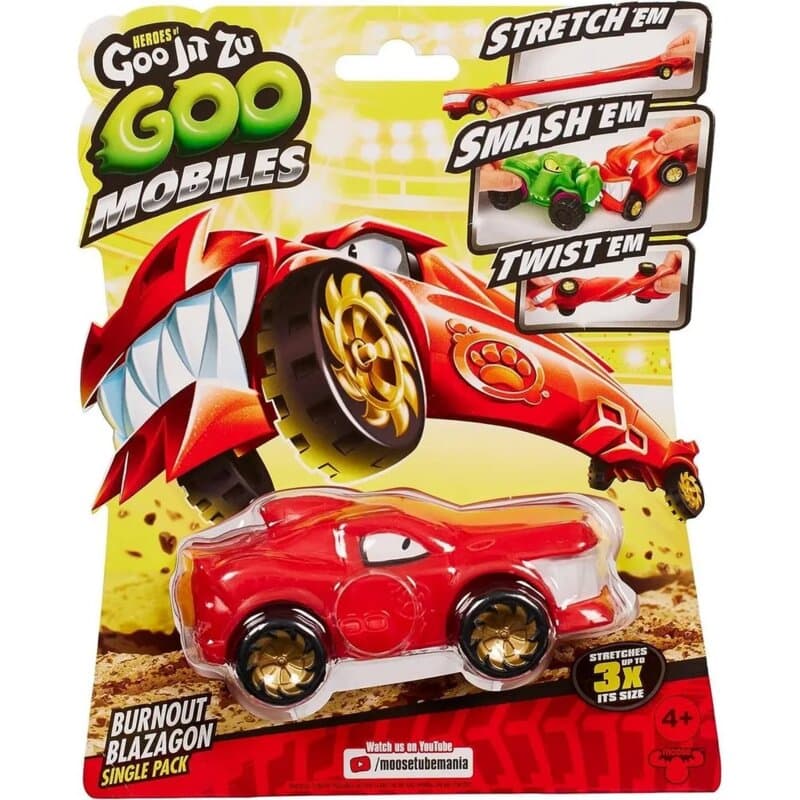 Goo Jit Zu Goo Mobile Burnout Blazagon - Rastegljivo Vozilo
