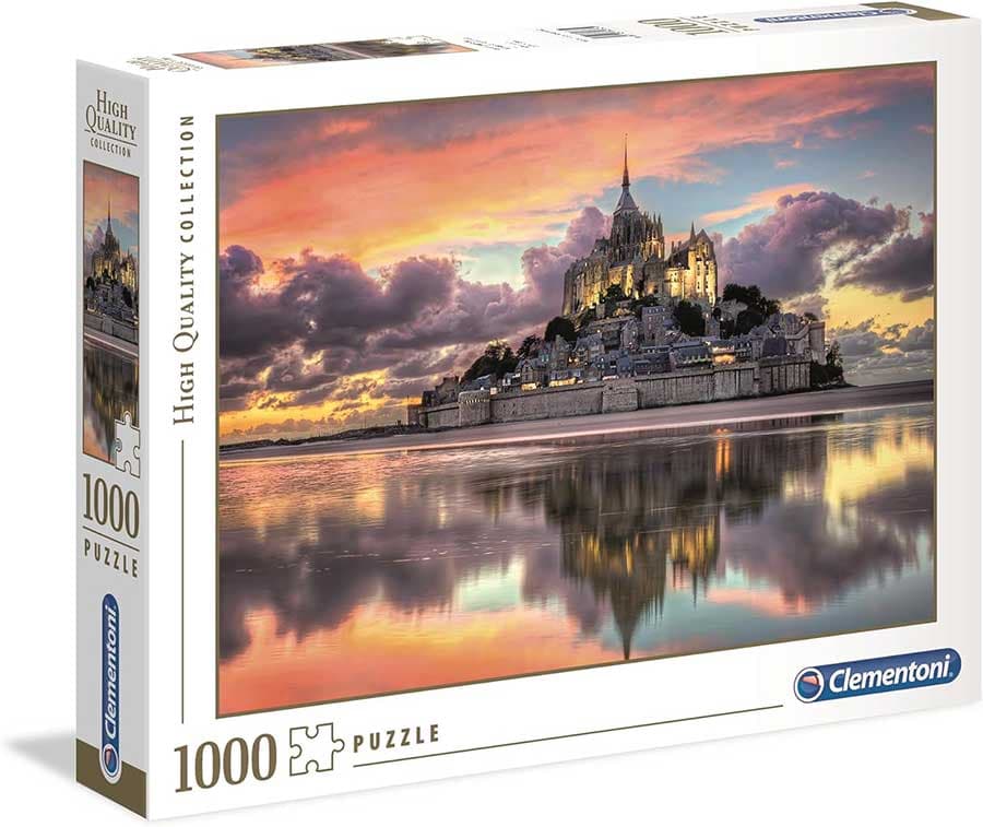 Puzzle slagalica 1000 delova Veličanstveni Mont San Mišel Clementoni HQC 39367