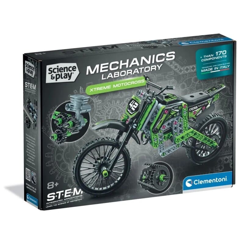 Clementoni Nauka i igra – Xtreme Motocross edukativni set