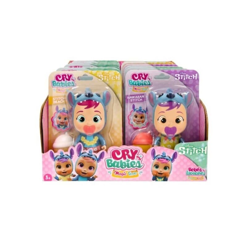 Cry Babies Tiny Stitch - mini lutkica koja plače, Disney kolekcija