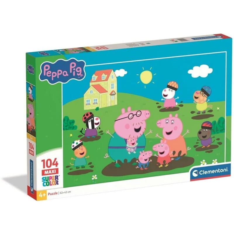 Clementoni Maxi puzla Peppa Prase 104 dela