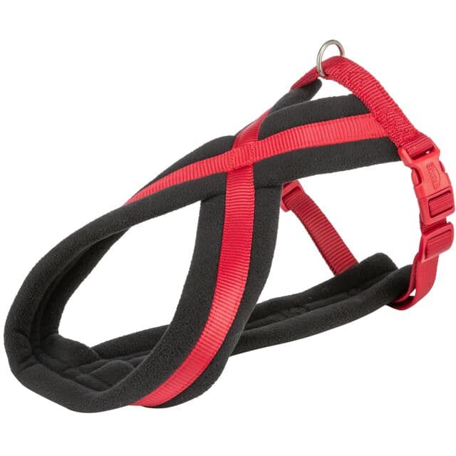 Pojas za šetnju za pse Premium Touring red veličina M TRIXIE 203903
