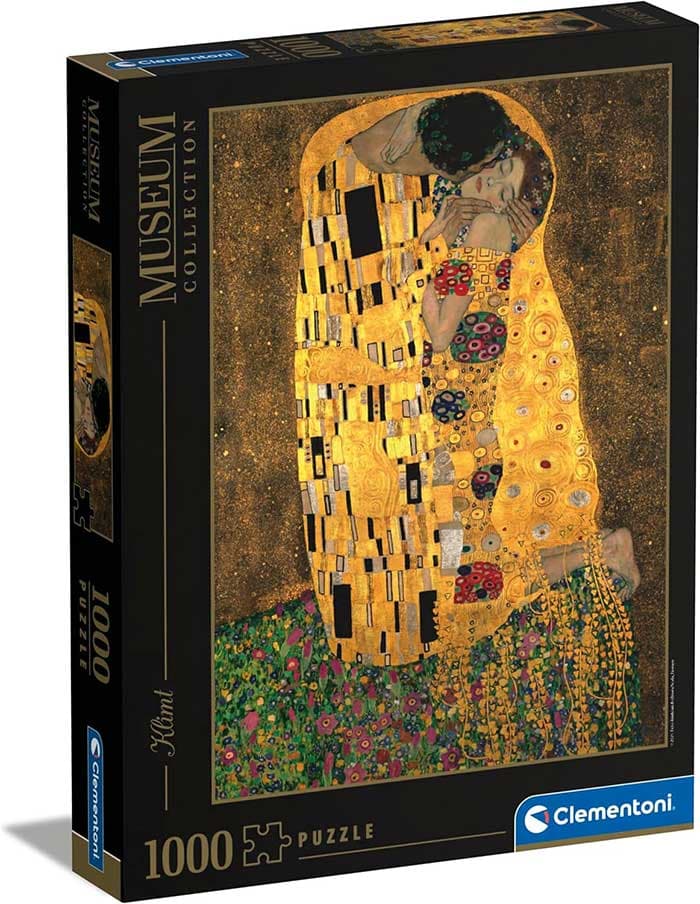 Puzzle 1000 delova Gustav Klimt Poljubac Clementoni 31442