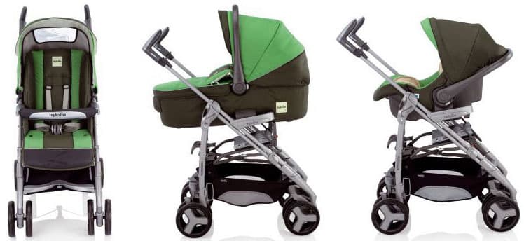 Inglesina modular kolica Zippy System Basilico AA40C6BSL