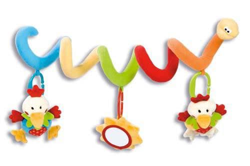 Olmitos Spiralna igračka za kolica i krevetac Pilići&Sunce 3900