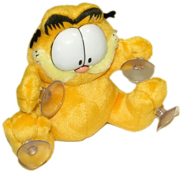 Iznenađeni Garfild za prozor 61-200