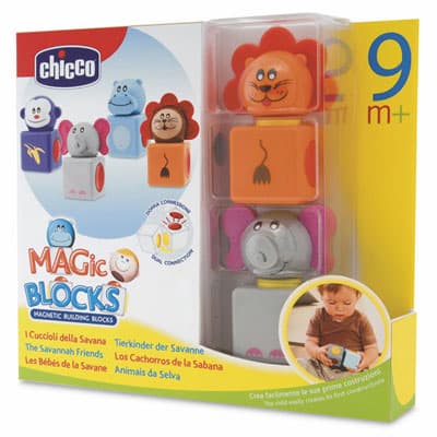 Chicco Edukativne magične kocke - Životinjice 67074 