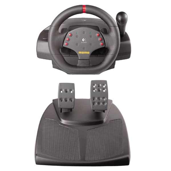 Logitech MOMO Force Feedback - volan sa pedalama za trkačke igrice