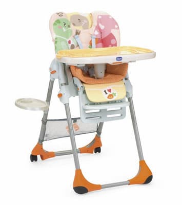Chicco stolica za hranjenje POLLY DOUBLE - 6380347 Dino food 