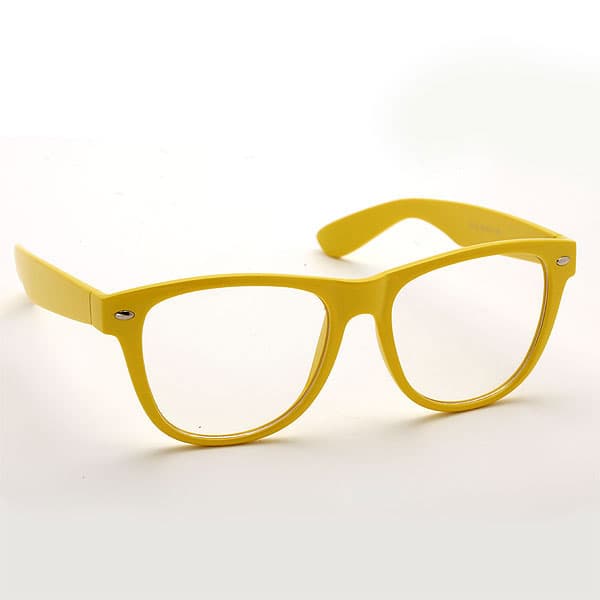 Nerd modne naočare - žute
