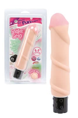 Snake Grip vibrator s naborima