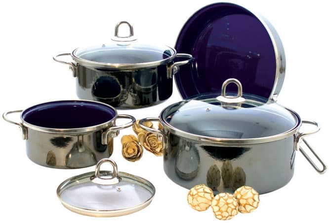 Metalac Emajlirani set posuđa 4/1 Metline Plus M030698