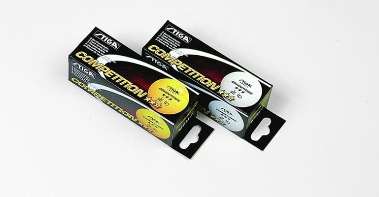 Loptice za stoni tenis 1/3 Stiga Competition 3 Star 516003