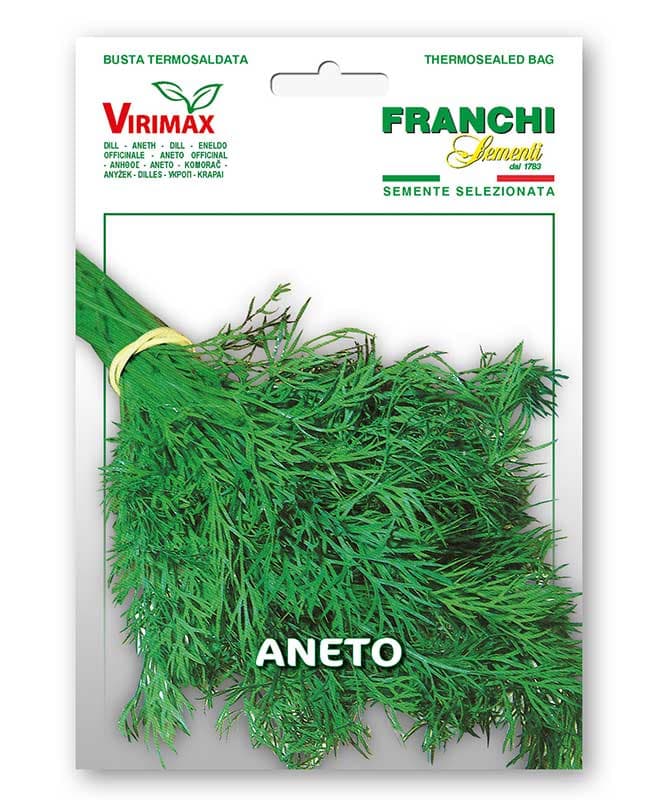 Začinsko bilje Mirođija seme 10 kesica Franchi Sementi Virimax