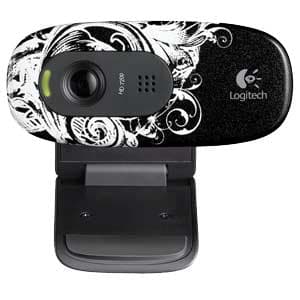 Logitech C270 HD Web Kamera Fleur Dark