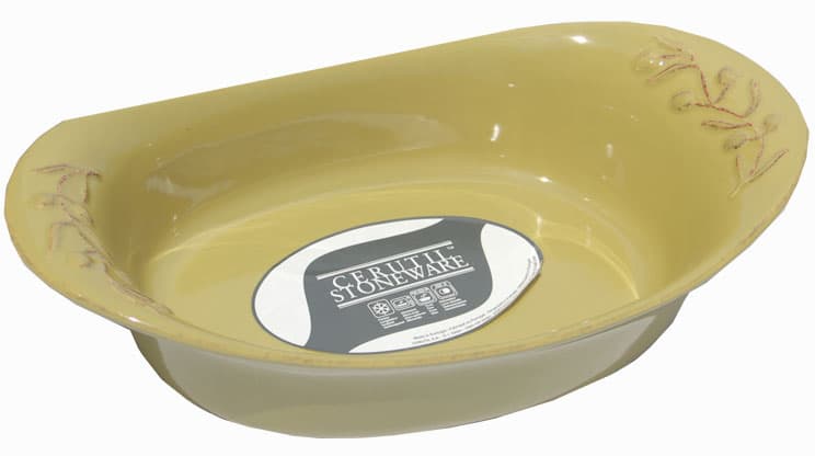 CERUTIL ovalni keramički pekač 30x18 P0797