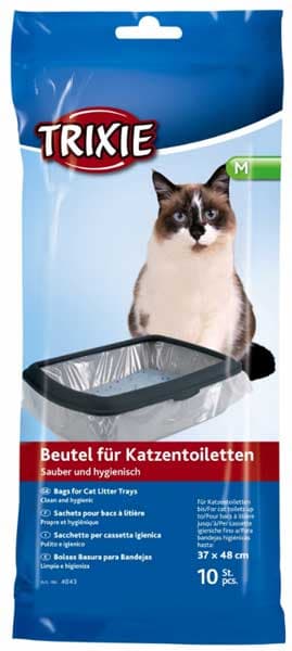 Trixie Kese za pesak za mačji toalet veličina M 10 komada