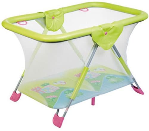 Giordani Ogradica za bebe Playpen pink/green GIO1700.161