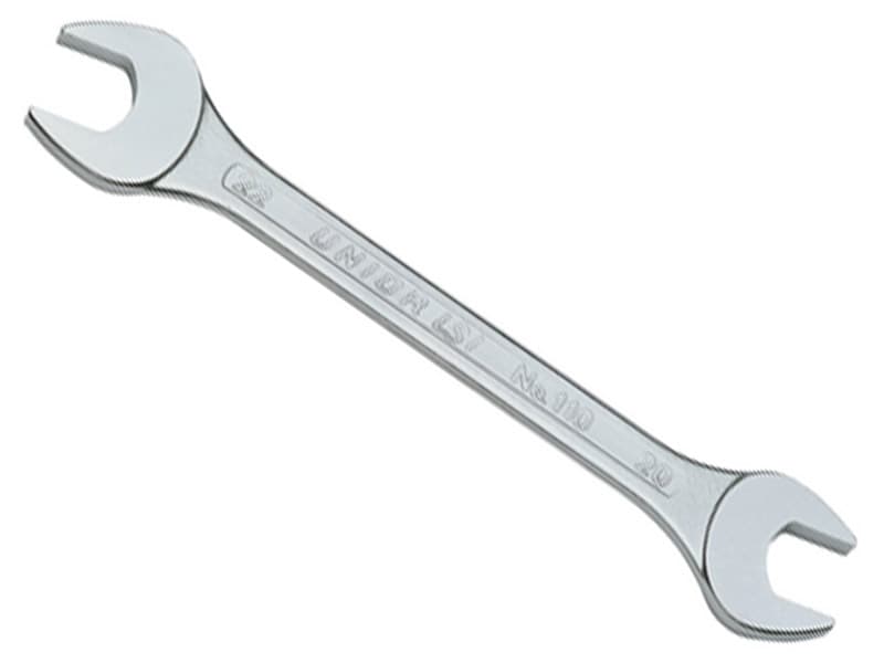 UNIOR Ključ viljuškasti dvostrani 110/2, 14x15mm hromiran, mat, 386080 600131