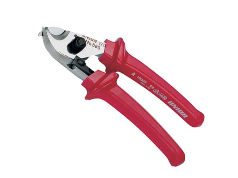 UNIOR Klešta štip bočna za kabal, hromirana, 170/10mm, art. 580VDE 608502