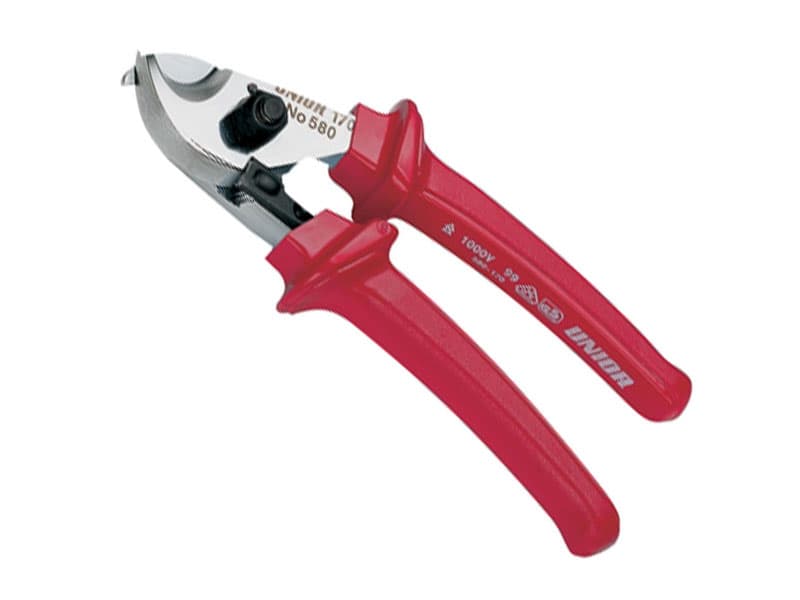 UNIOR Klešta štip bočna za kabal, hromirana, 230/17mm, art. 580VDE 608851