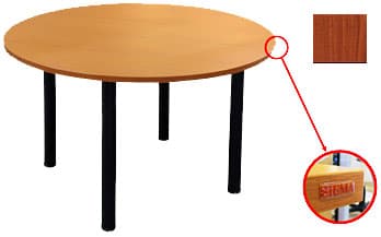 Sigma okrugli sto u boji trešnje