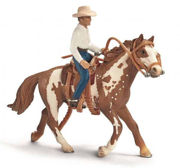 Schleich Domaće životinje - Garnitura za jahanje Western 40188