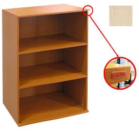 Sigma otvoreni ormarić u boji javora