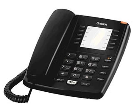 Stoni žičani fiksni telefon Uniden AS-7301