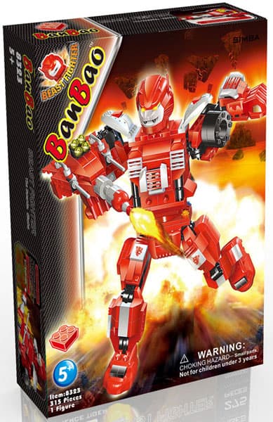 BanBao Robot Simba 8323
